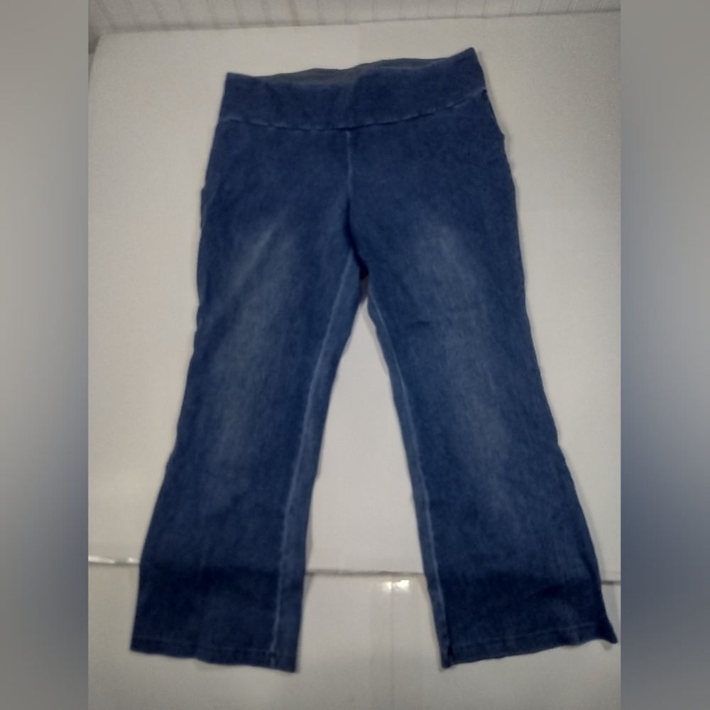 Women with Control Blue Denim Jeans Size (1XP)